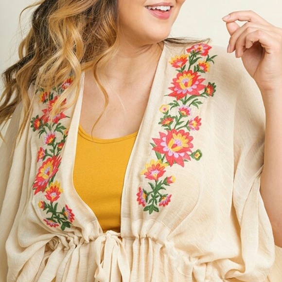Tops - Tie Kimono Tops - Tie Kimono